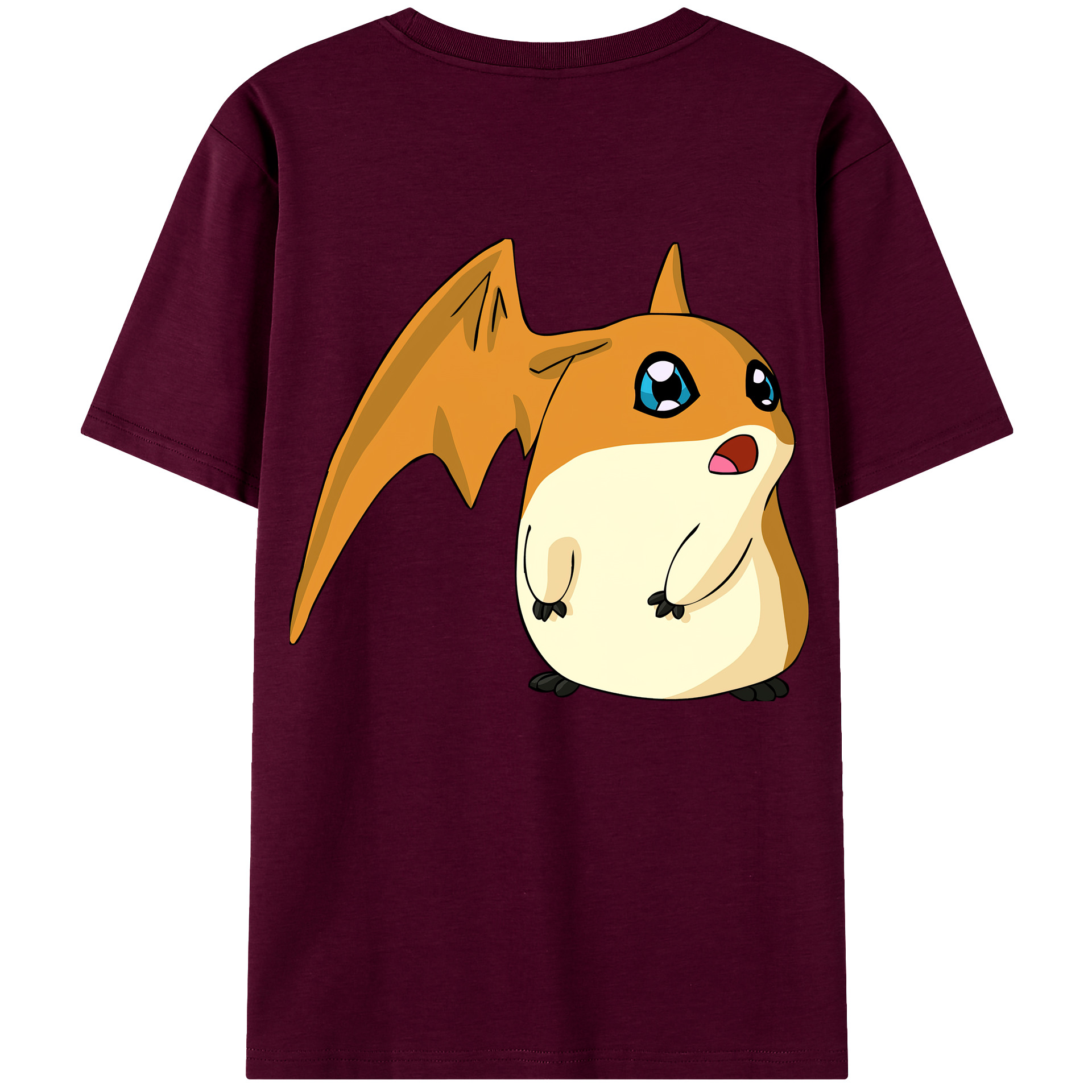 （画像用） Digimon デジタルモンスター/デジモン レディース半袖Tシャツ(バックプリント)